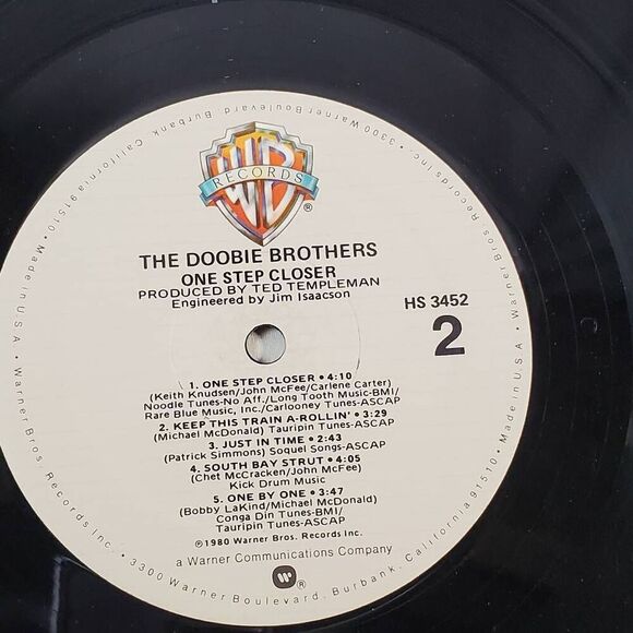 Doobie Brothers - Step By Step Vinyl Record Album LP Vintage - Picture 7 of 8
